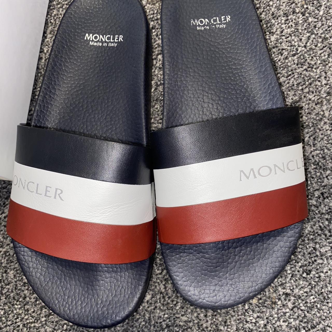 mens moncler sliders