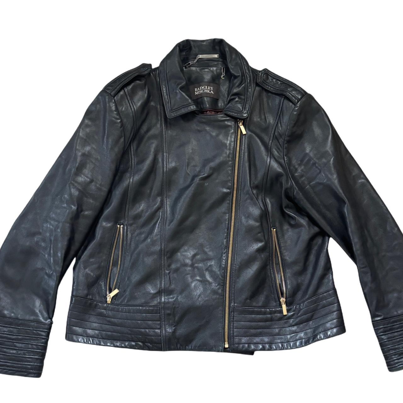 Badgley Mischka Women's Bomber Jacket Black M – Vintage