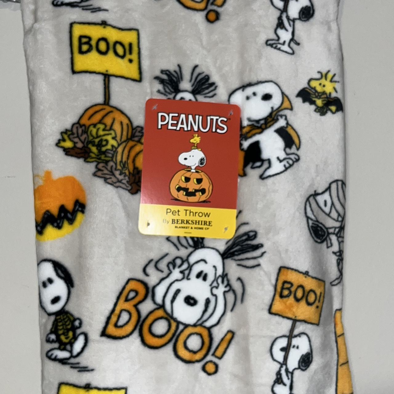 Peanuts Snoopy BOO Halloween Blanket store Throw