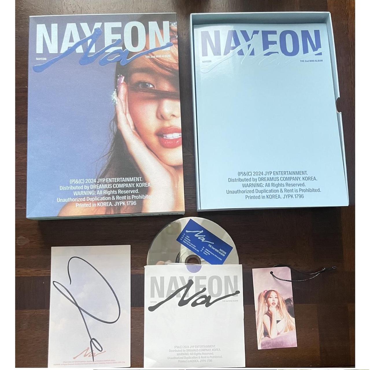 Twice Im Nayeon Debut Solo Album good + Signed Postcard Twiceshop