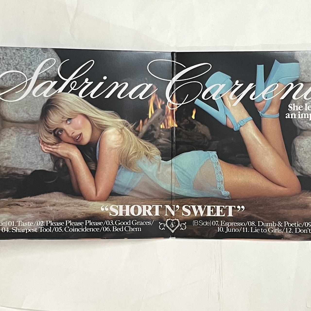 Sabrina Carpenter - Short n' Sweet SIGNED LP | Light | Depop