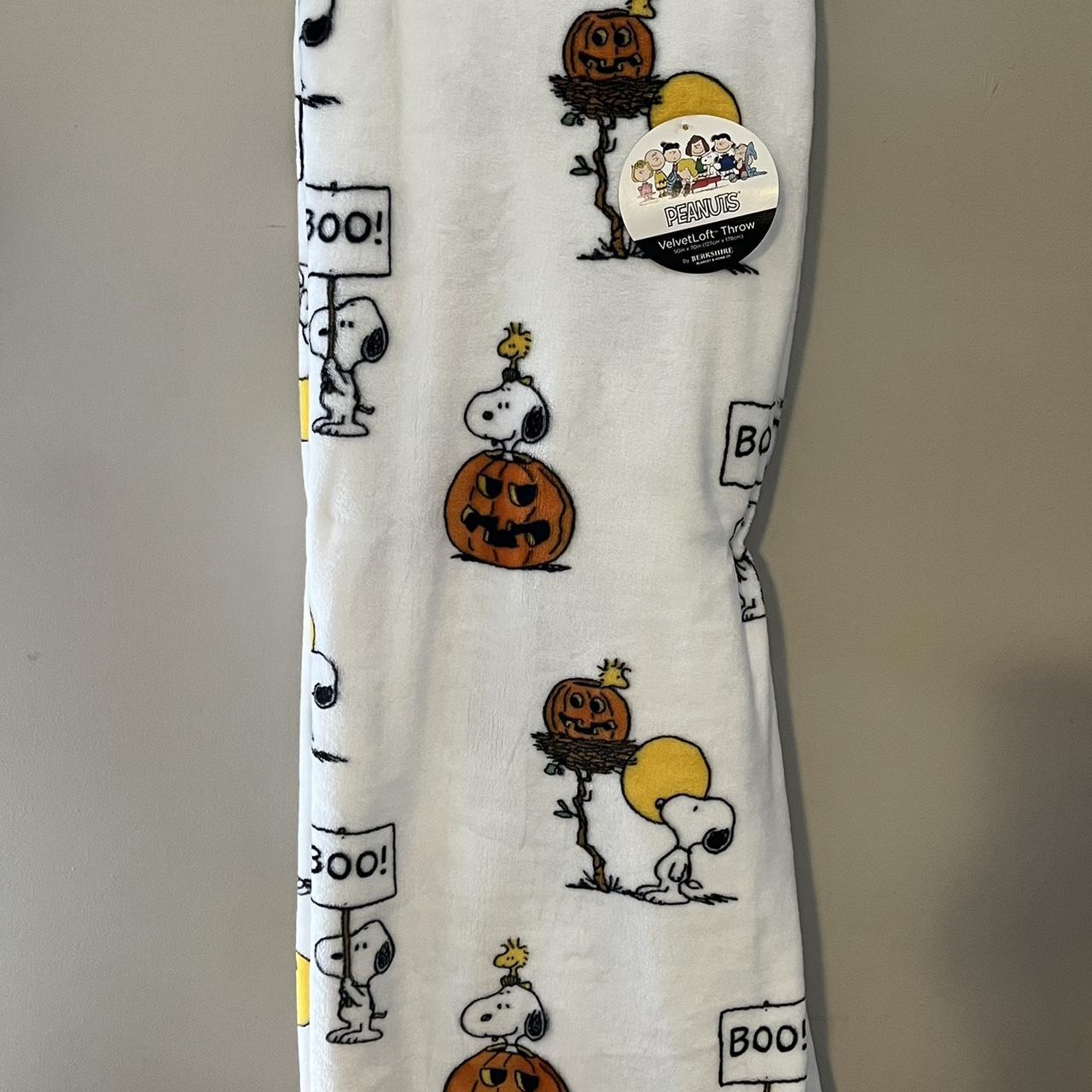 Peanuts Snoopy outlet BOO Halloween Blanket Throw