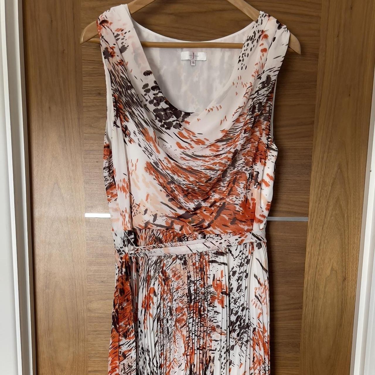 Jasper Conran pleated brushstroke dress suitable for. Depop