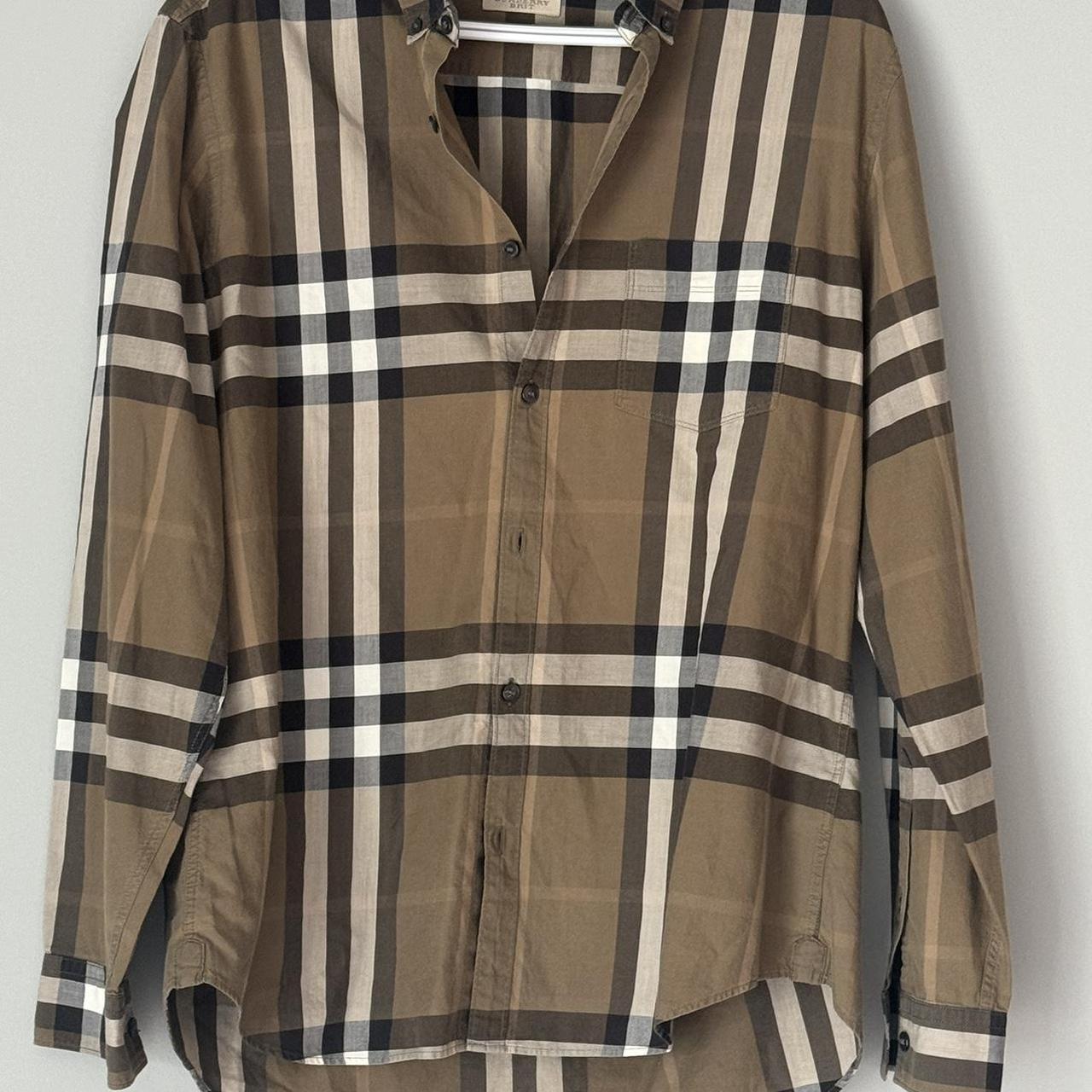 Burberry brit button up deals