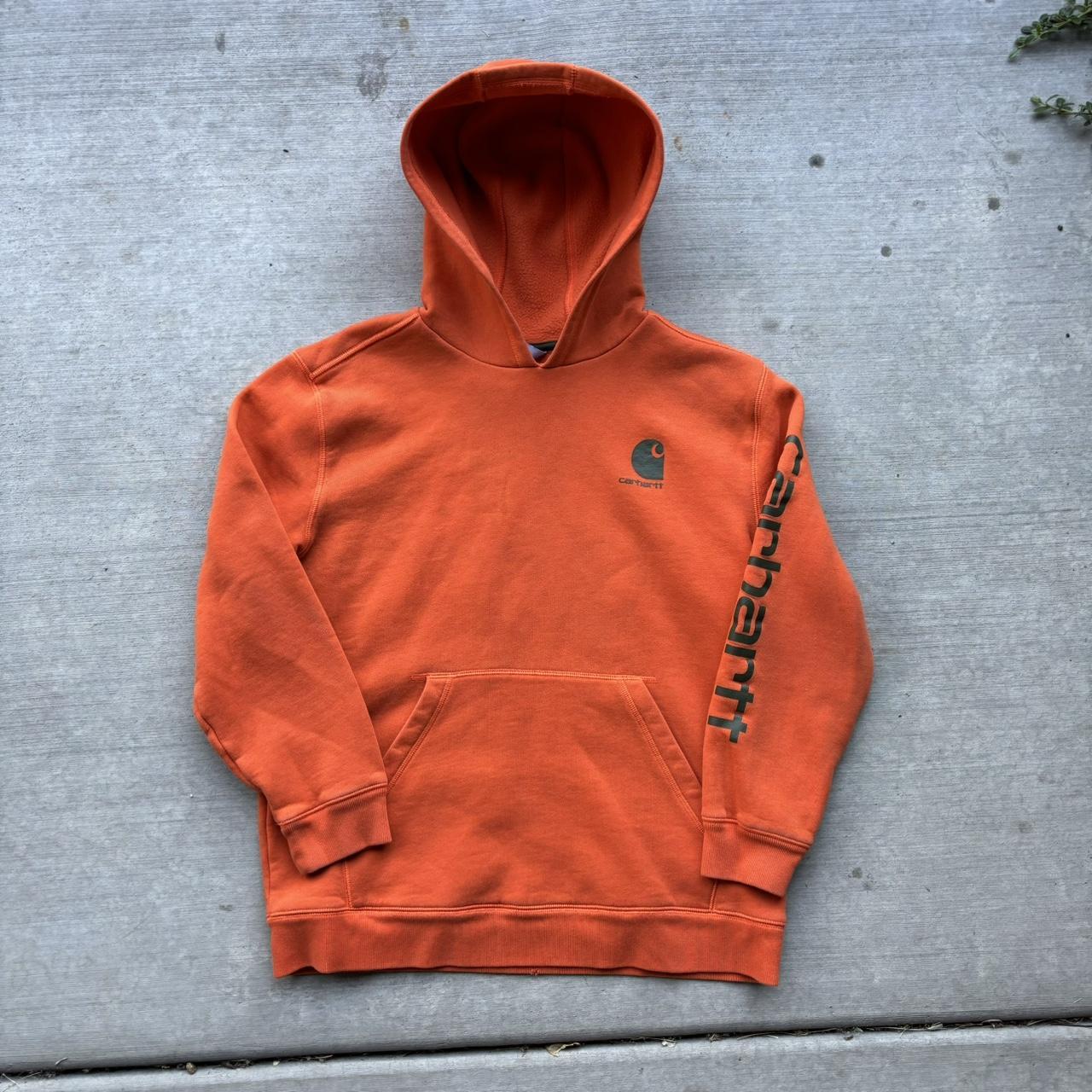 Carhartt blaze orange sweatshirt best sale