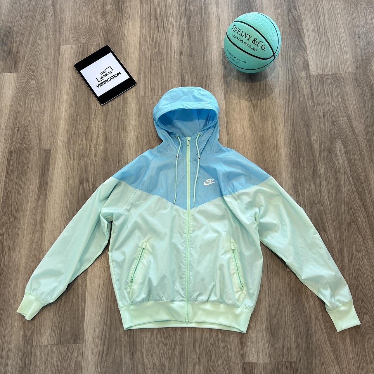 OTIS THE SOURCE 🛸 Baby Blue Nike Windrunner Jacket... - Depop