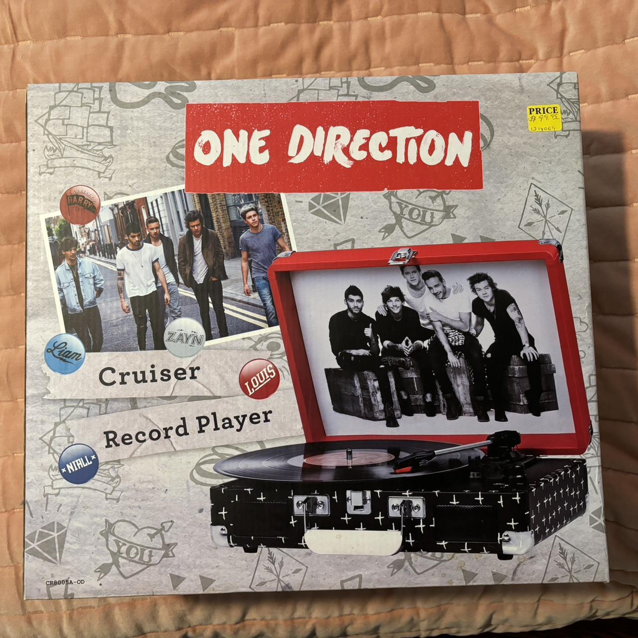 One Direction vinyl record player, brand new and... Depop