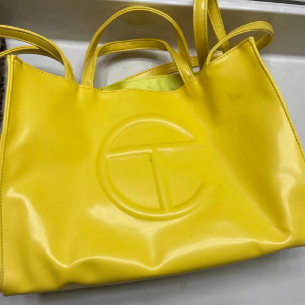 Telfar bag outlet medium yellow