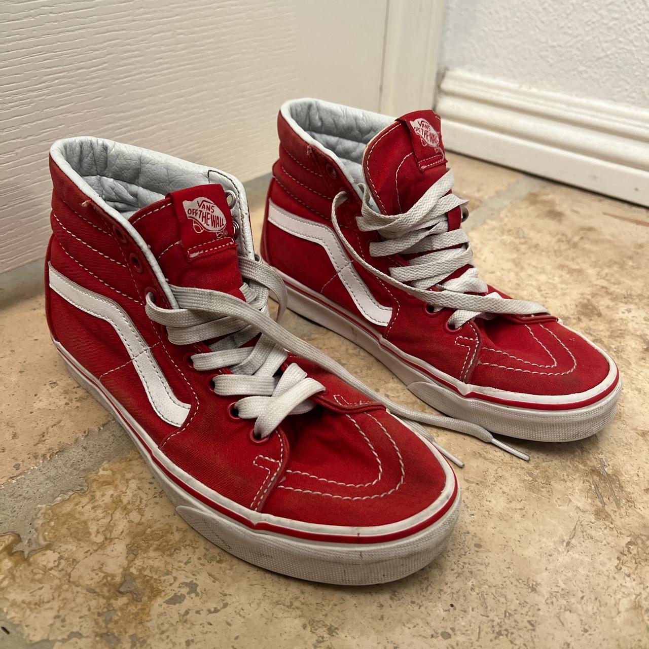 Red van high tops online