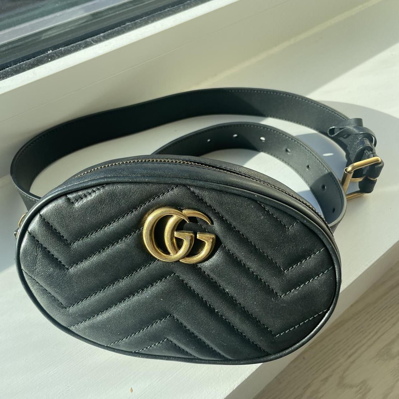 Gucci belt bag sale fake vs real