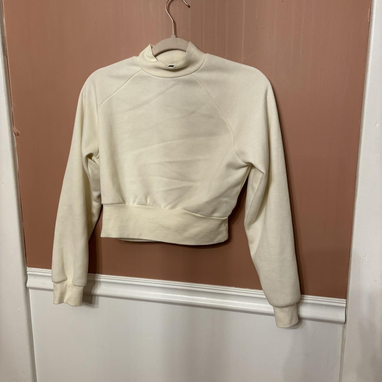 Forever 21 mock neck sweater Super cute cream