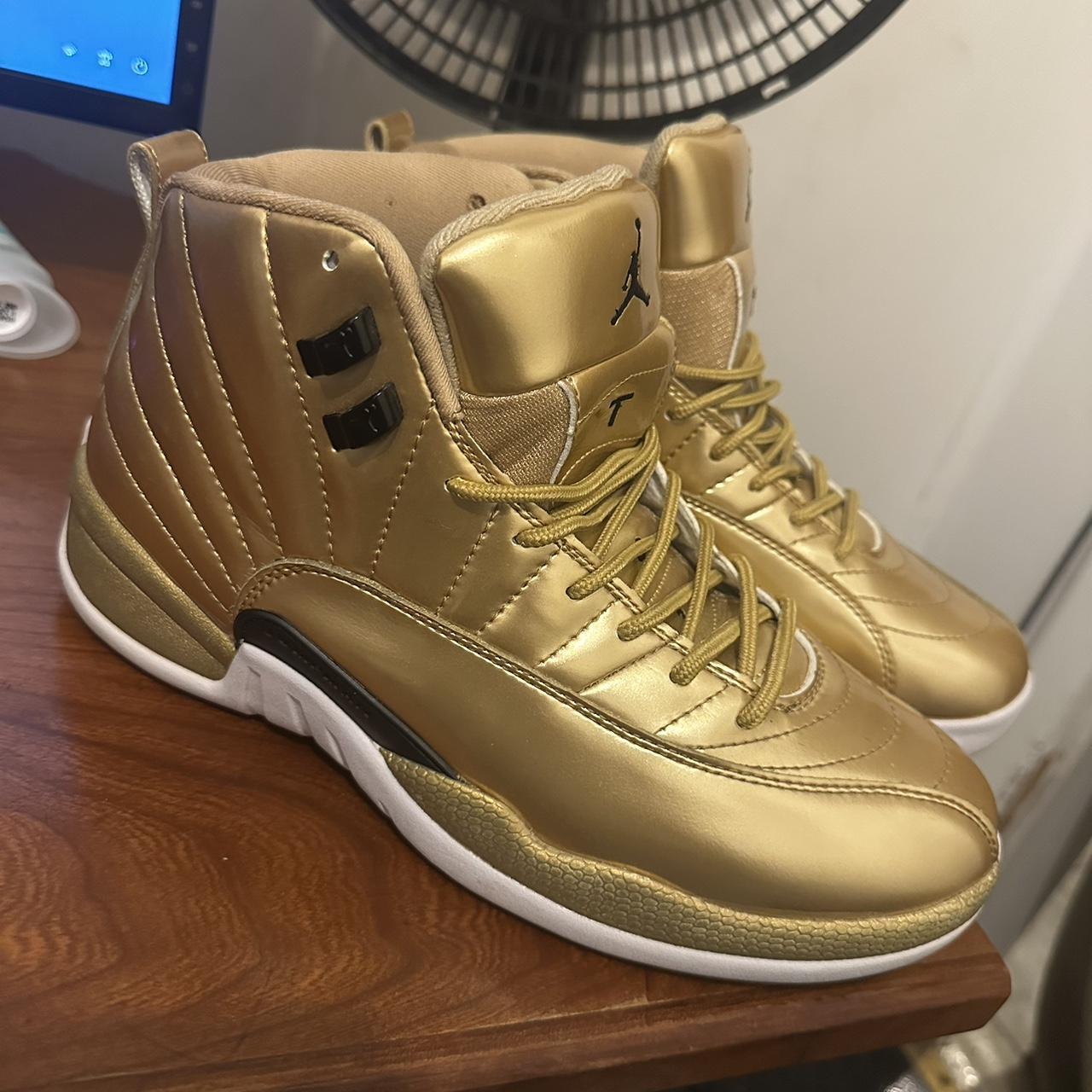 Air jordan 12 pinnacle gold online