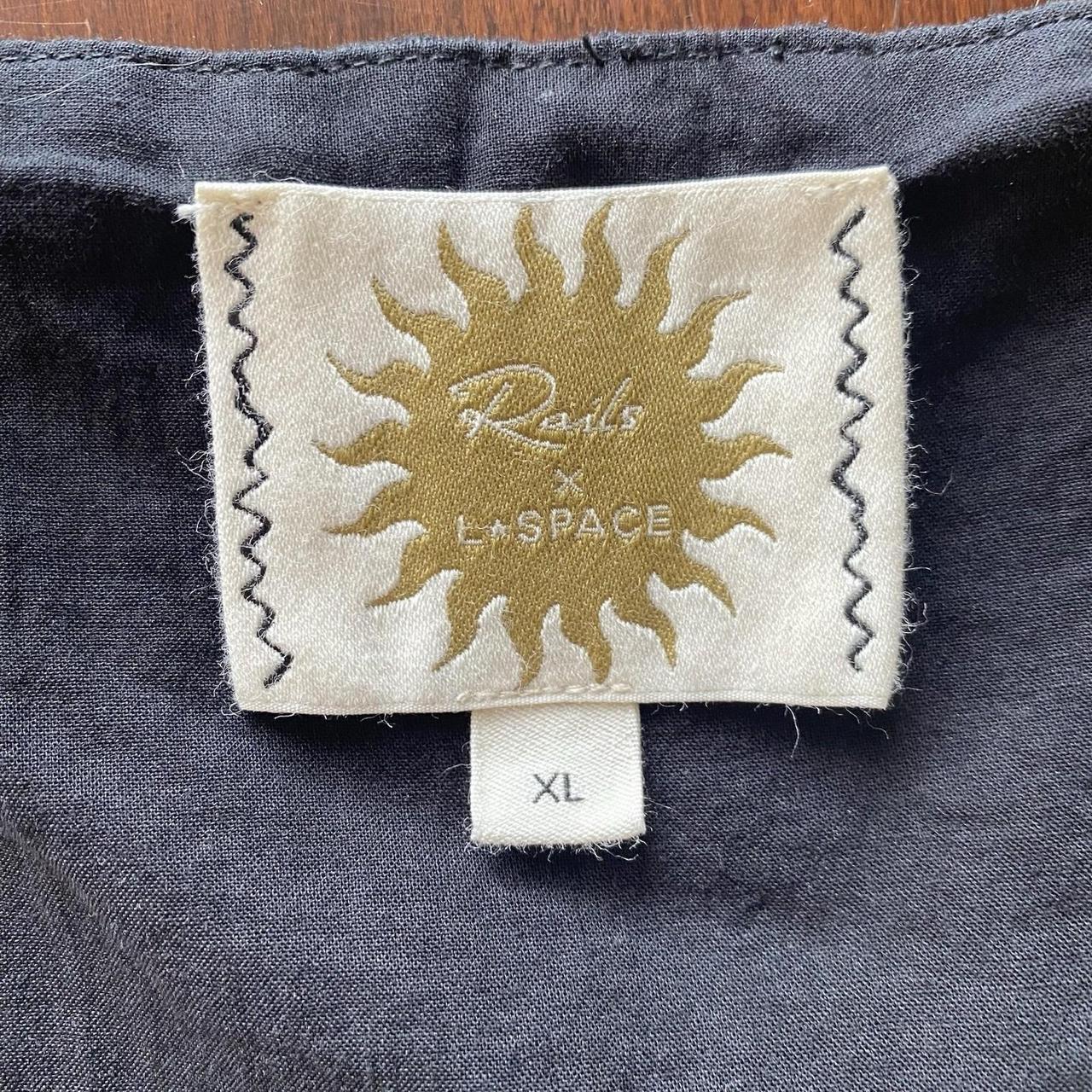 Rails Women's Crop top - Black - XL – Rails X LSp… - image 7