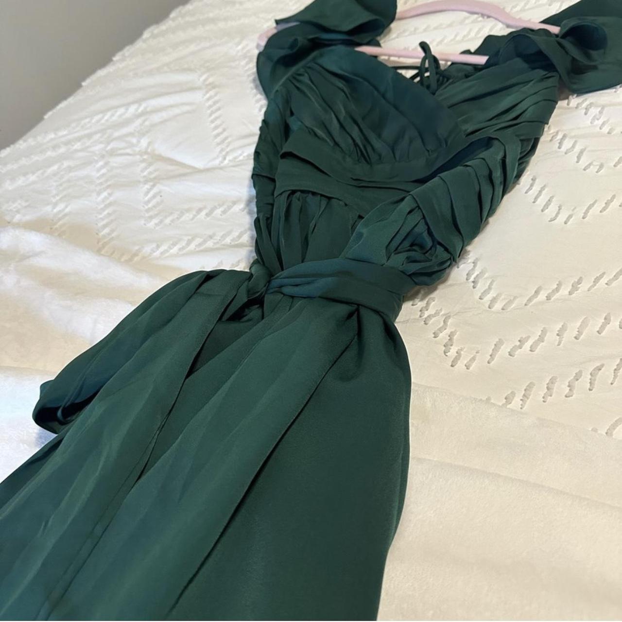 Emerald Green Hello Molly dressworn once Depop