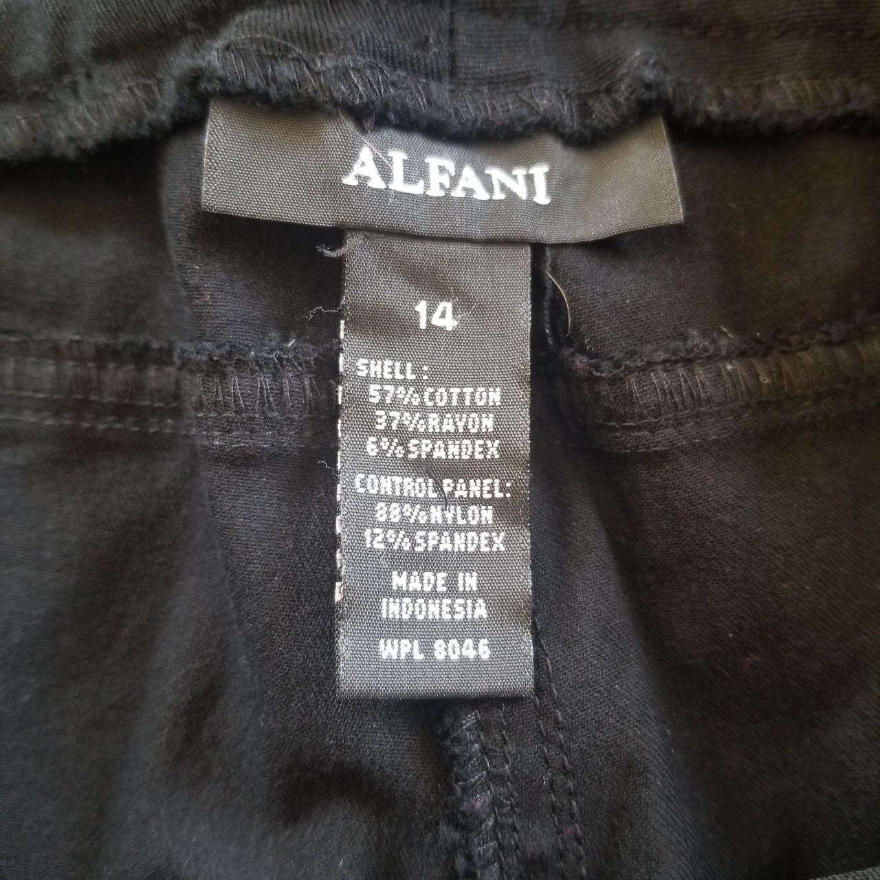 Alfani #Black #Capri Pants 12S Stretchy slim - Depop