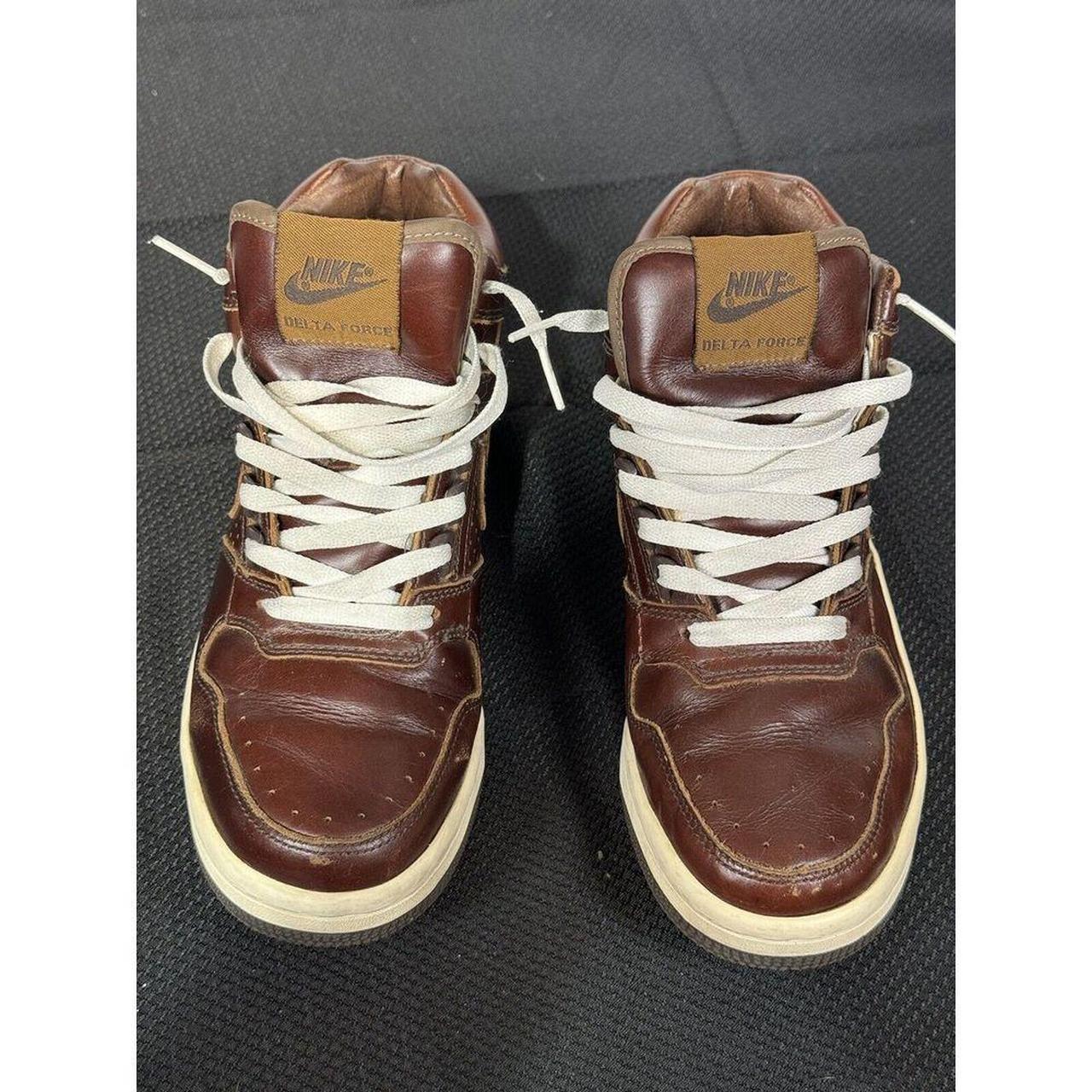 RARE Nike Delta Force 3/4 Premium Baroque Brown Mid... - Depop