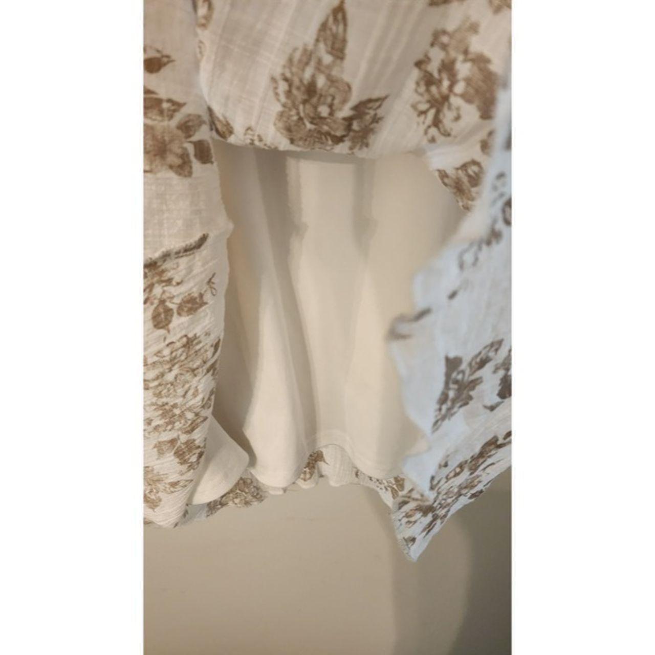 Source Unknown Women's Maxi Skirt - Multi/Cream -… - image 5