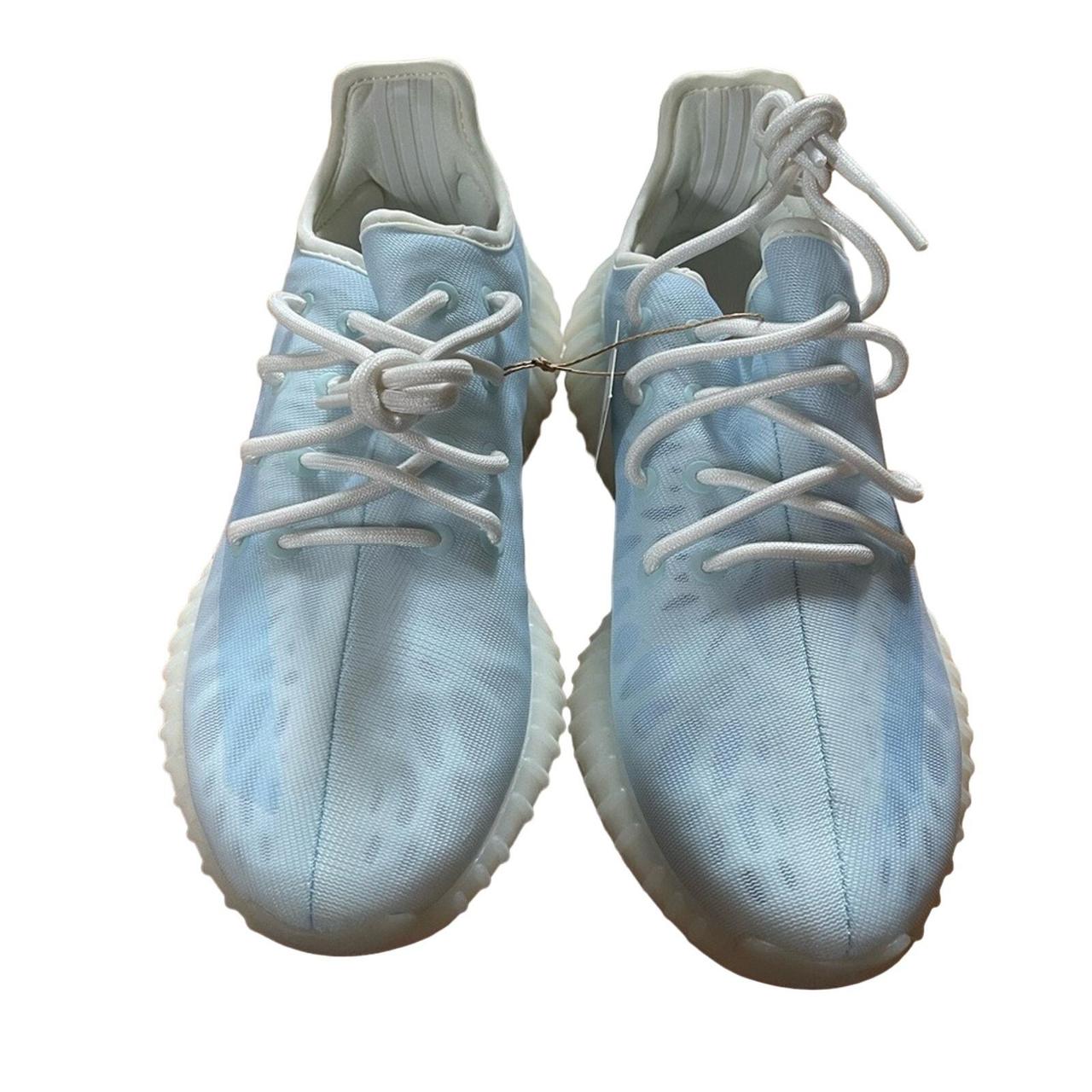 yeezy blue trainers