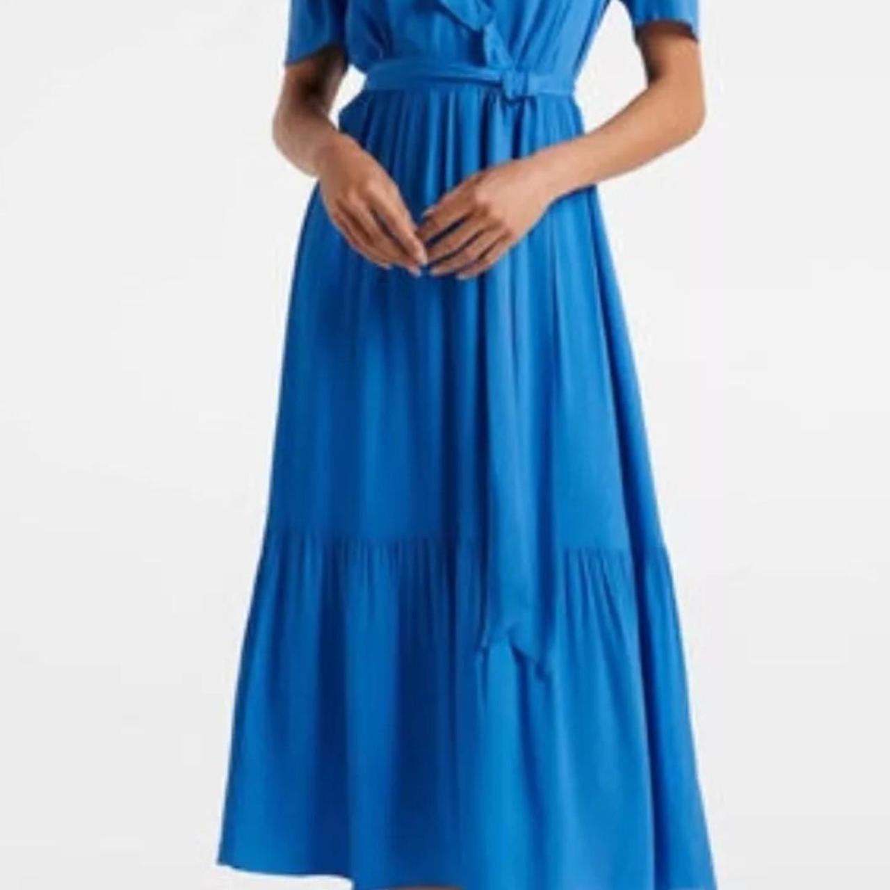 Tobi Ruffle Midi Dress Size UK S Depop - Main Image