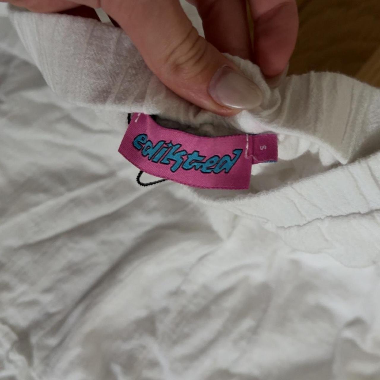 Edikted Women's Skirt - White - S – size small ed… - image 3