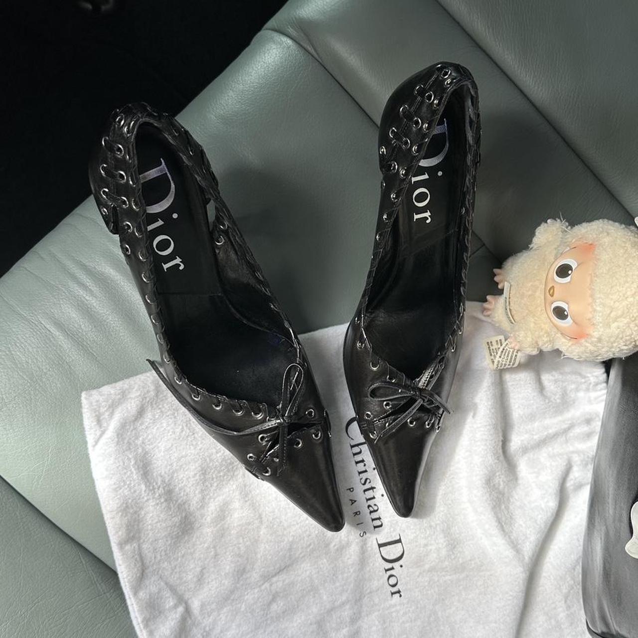 Lot 42 - Christian Dior by John Galliano evening shoes,