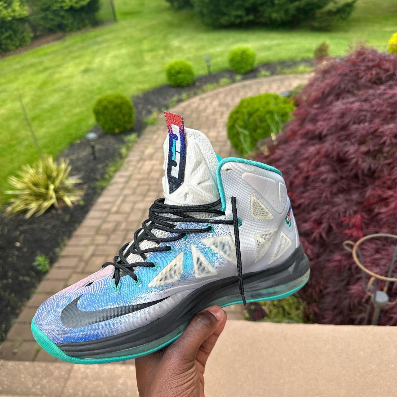 pure platinum lebron 10