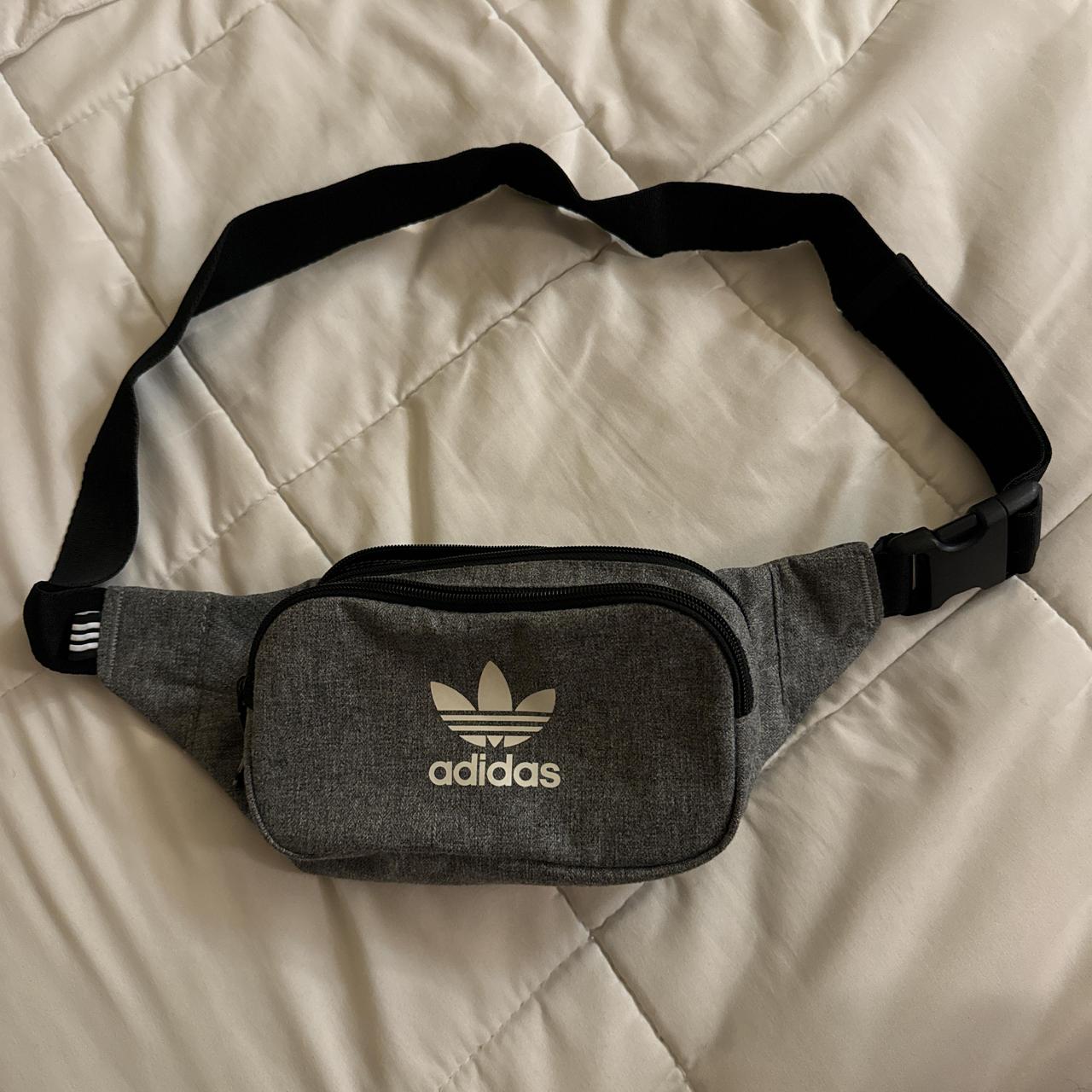 Adidas fanny pack grey hotsell