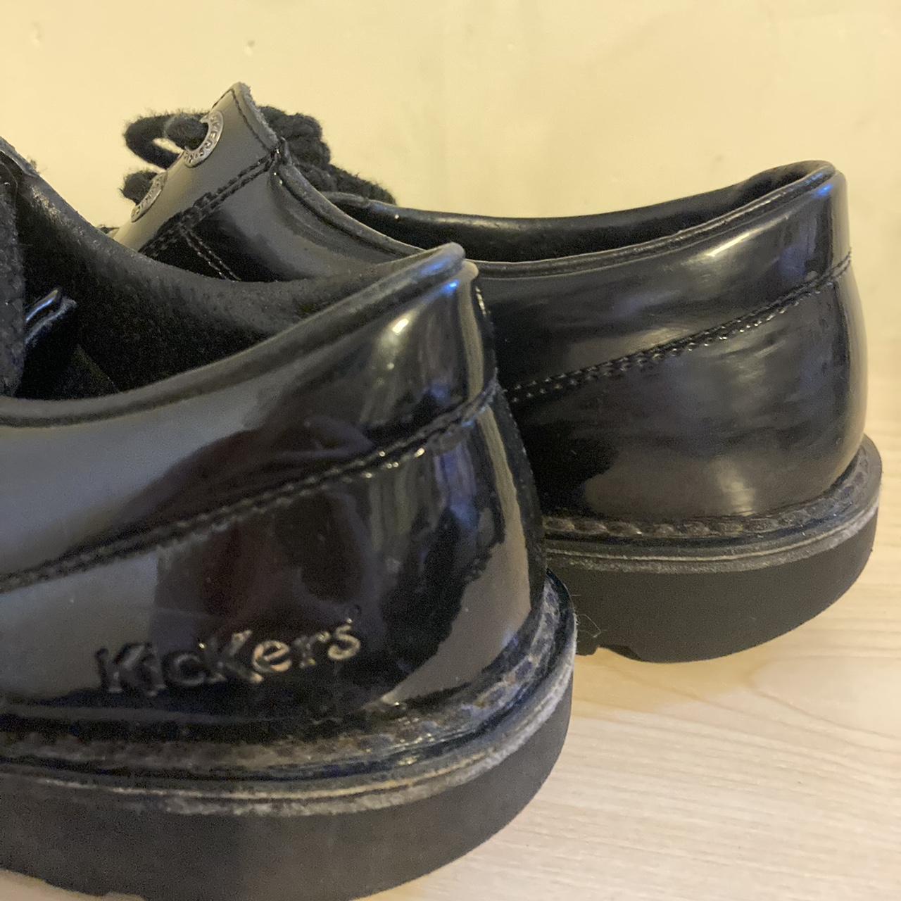 kickers aztec patent ladies