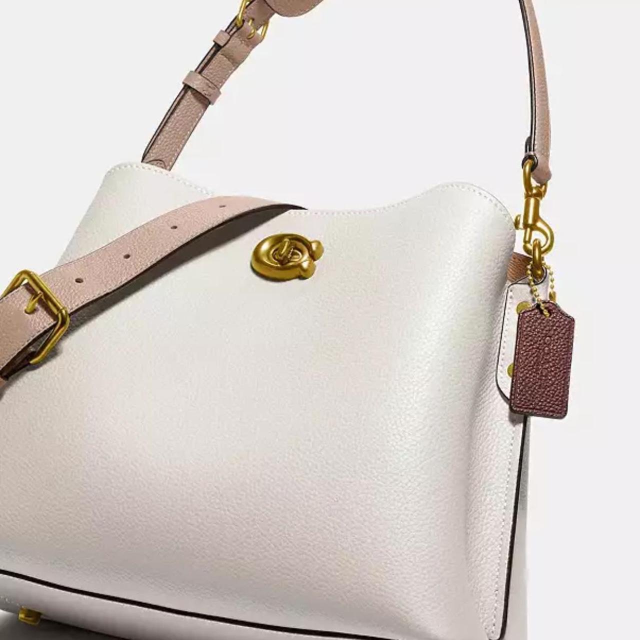 COACH Willow ショルダーバッグ 2WAY デザイン チョークホワイト COACH Willow ショルダーバッグ 2WAY デザイン チョークホワイト COACH