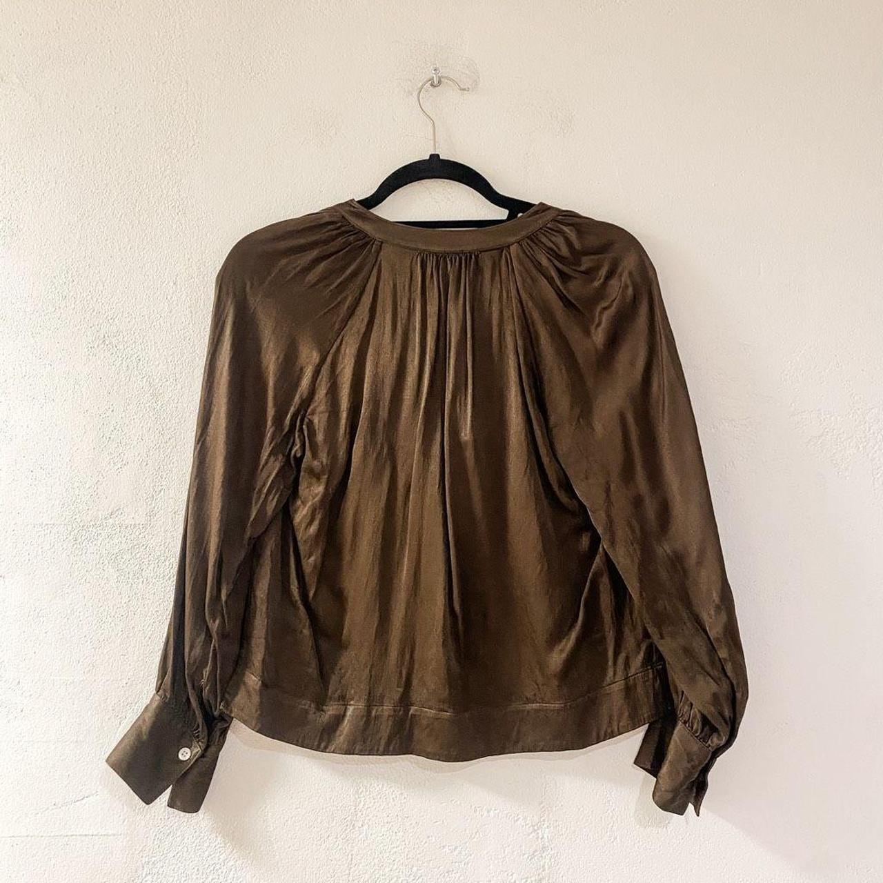 Rails Women's Blouse - Green - XS – Rails Wynna T… - image 3