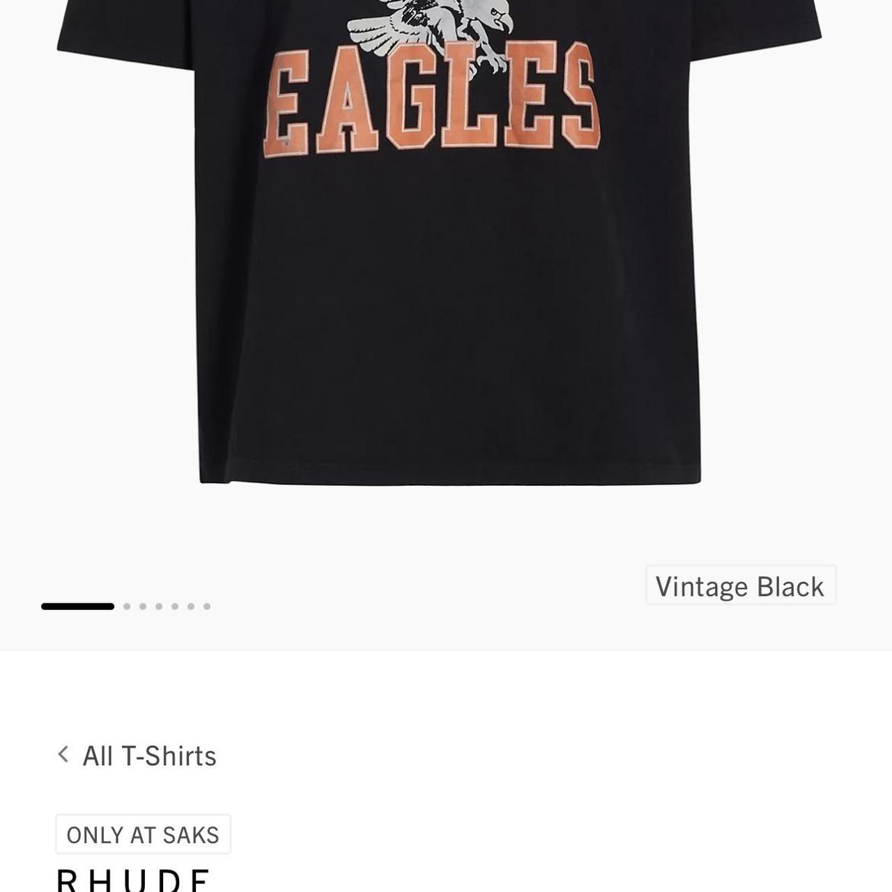 Rhude high quality eagle semi Tee Black Men’s Medium