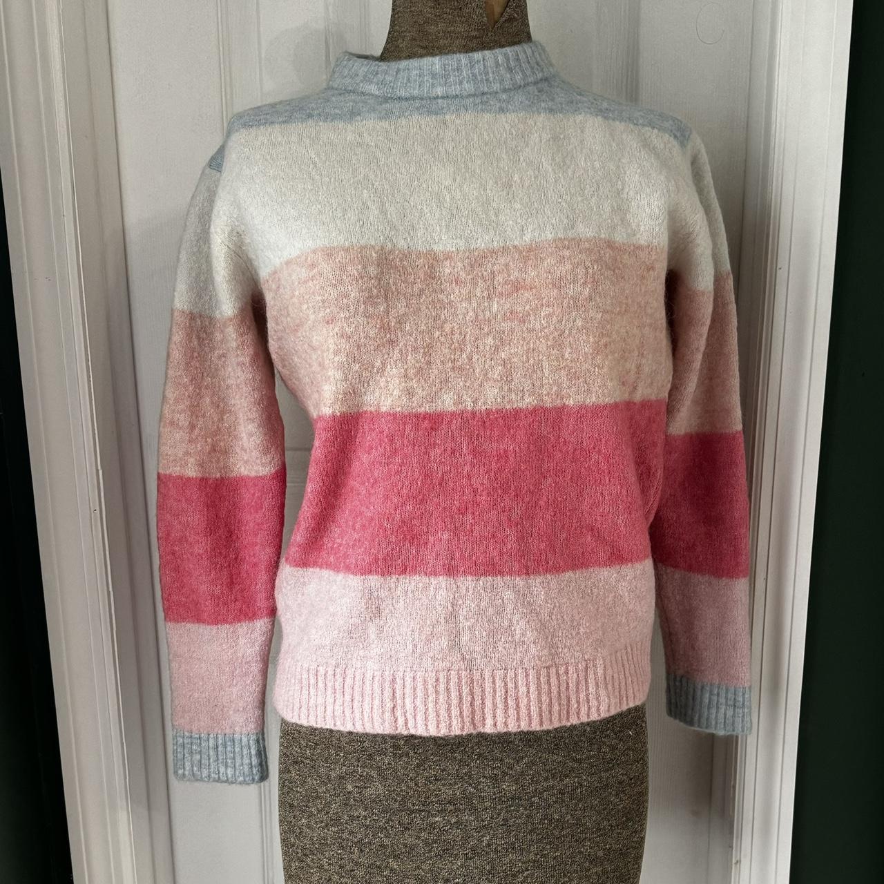 Acne Studios Albah Mohair Multicolor Sweater EUC Depop