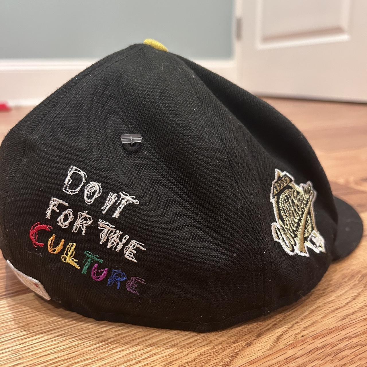 Migos Offset Hat Collab Migos Atl Fitted Cap Atlanta Braves X