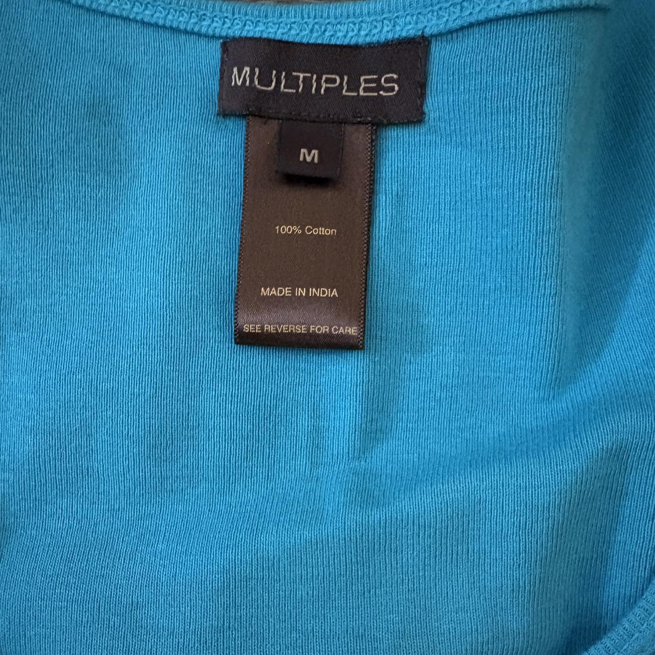 Multiples Women's Blouse - Multi - M – Multiple Y… - image 3