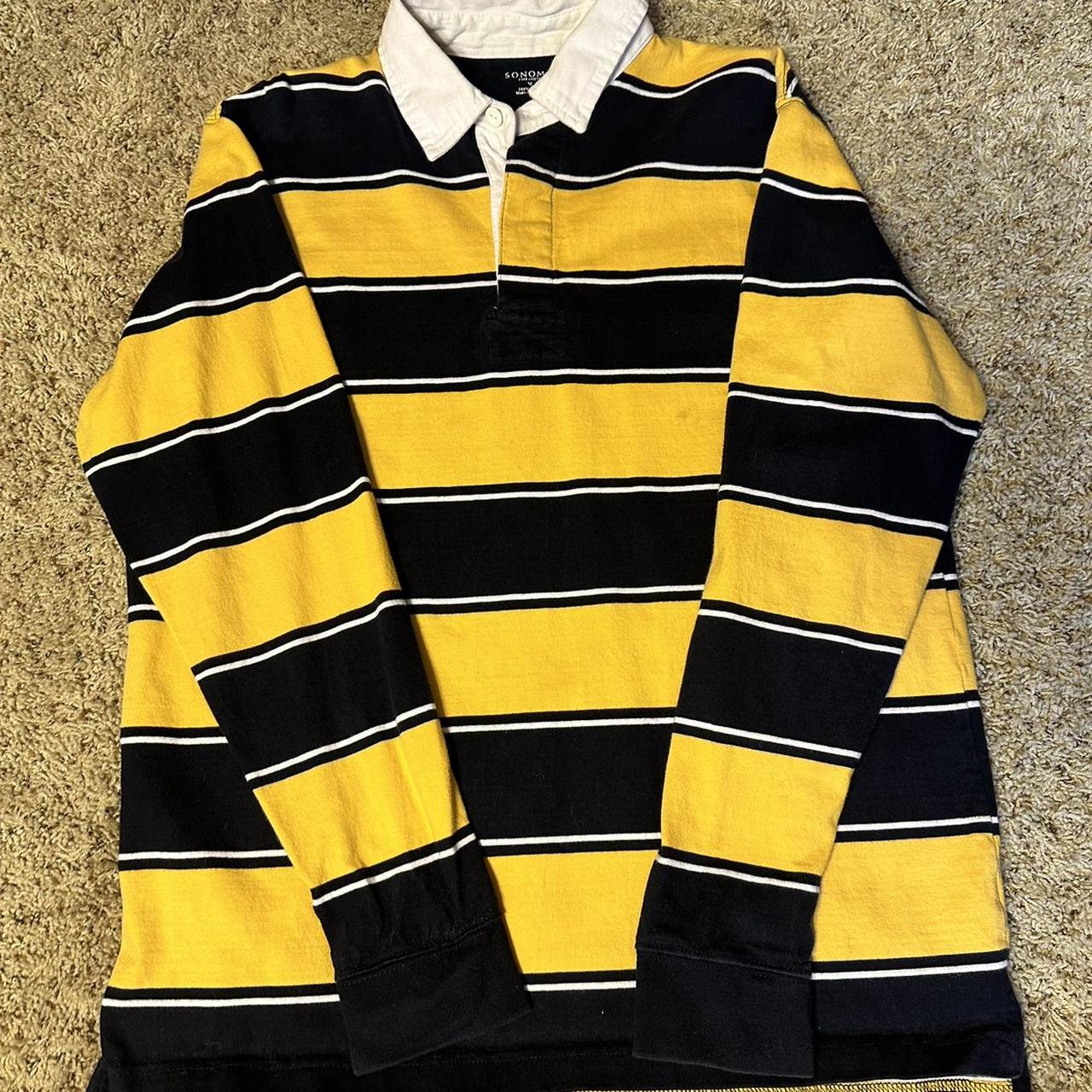 Medium Sonoma Rugby Yellow black and