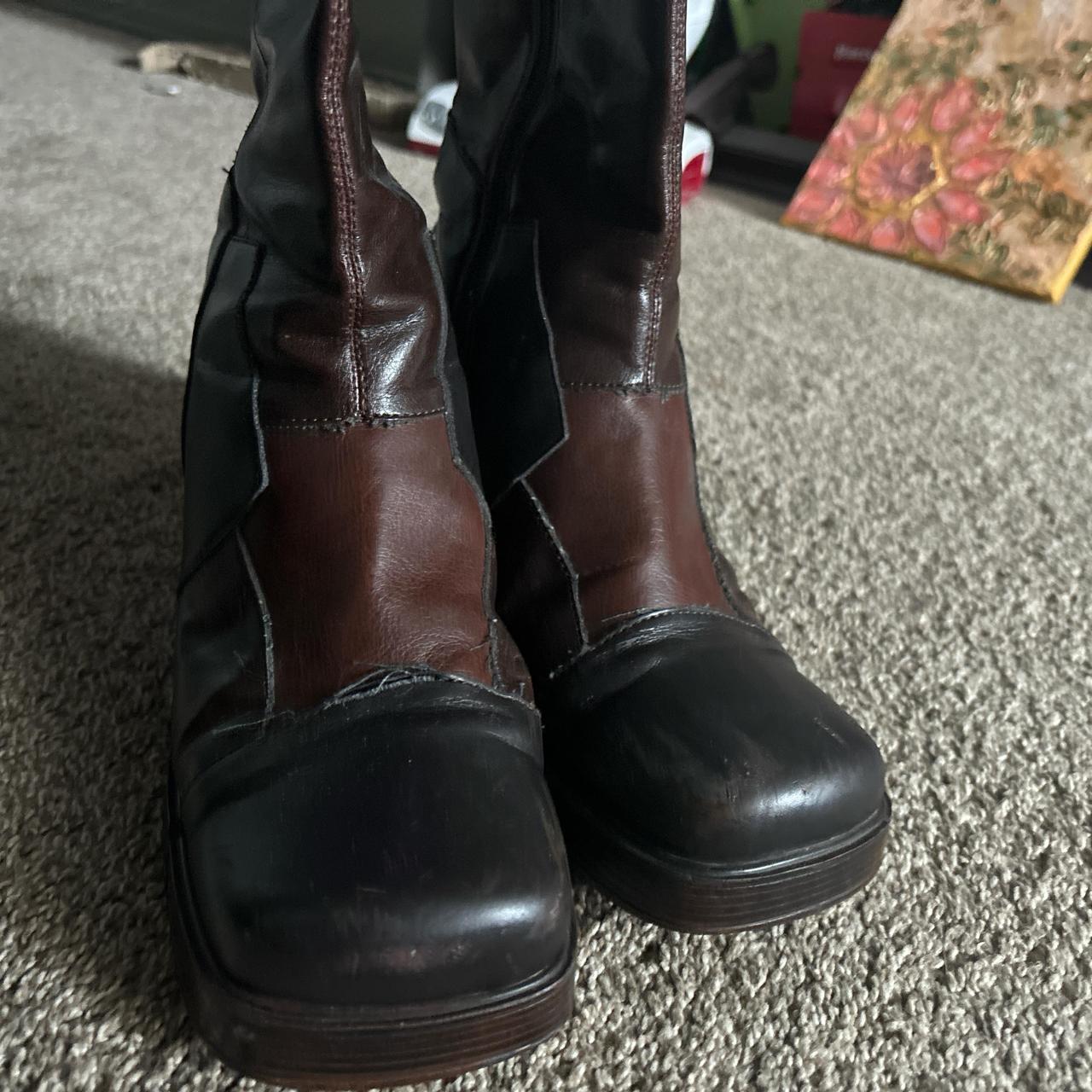 mudd chunky heel boots