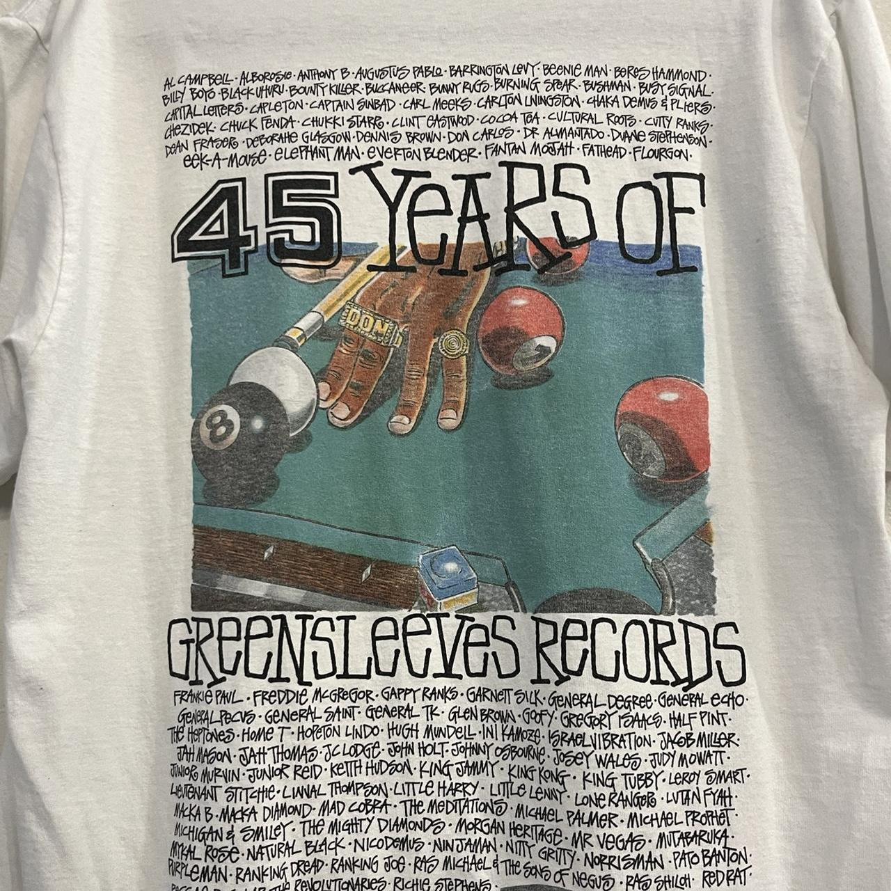 Stüssy x Greensleeves Records 45 Tee Size medium. | Depop