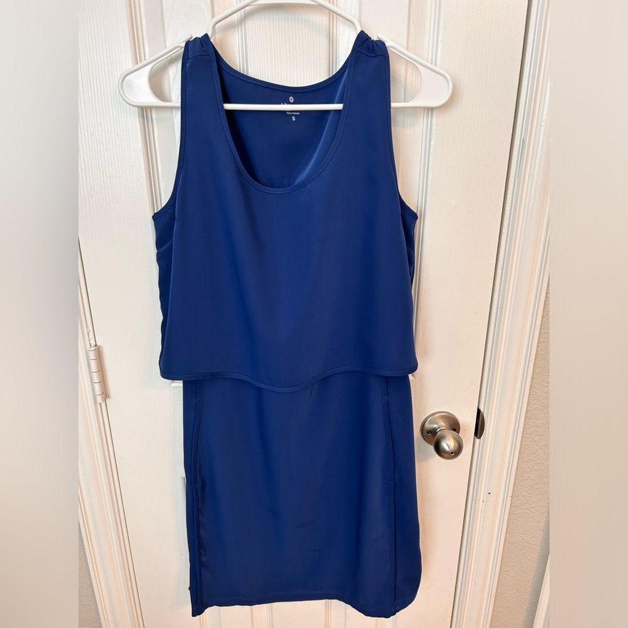 Athleta Getaway Dress Size S Features royal blue. Depop