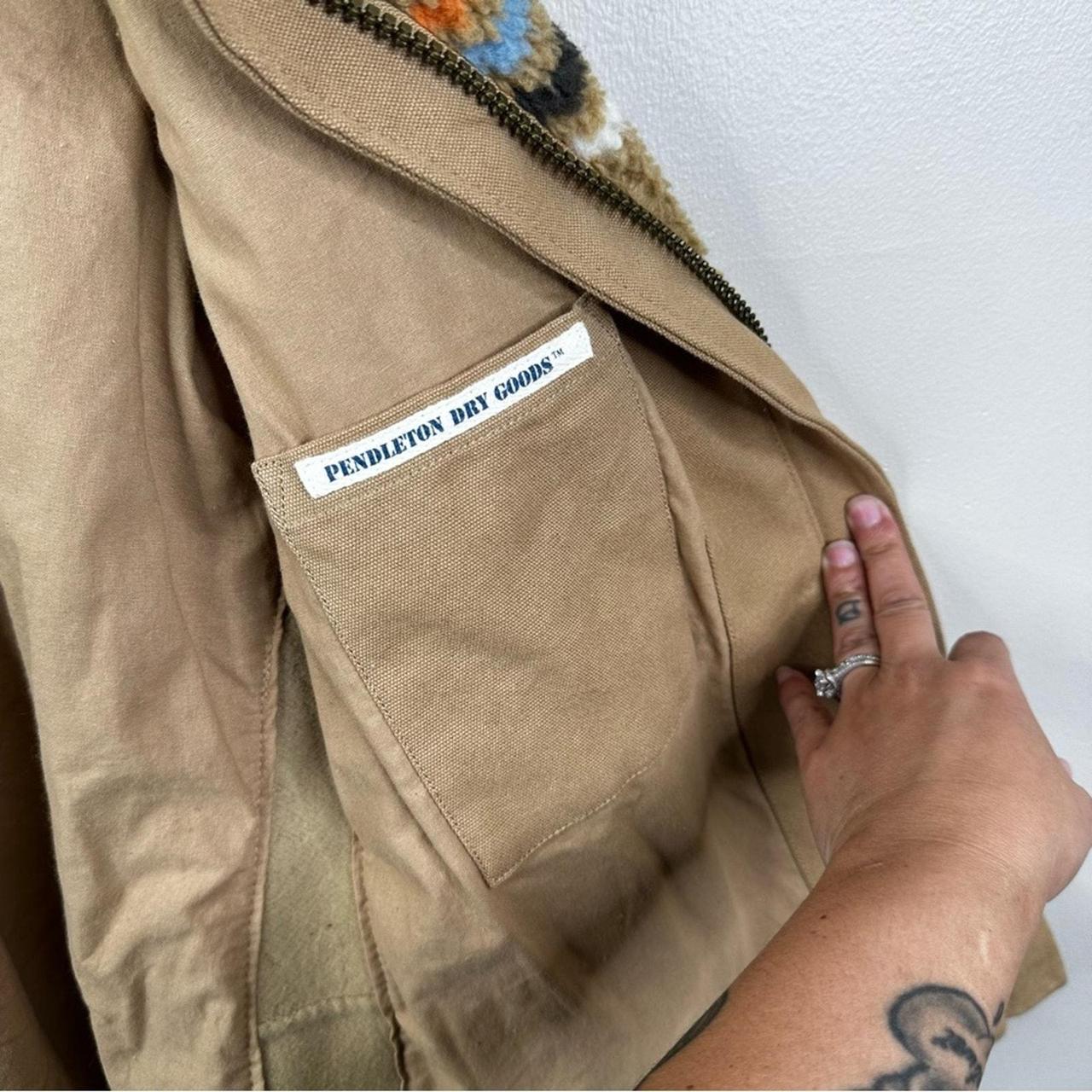 Pendleton Women's Coat - Tan - L – Pendleton Broo… - image 7