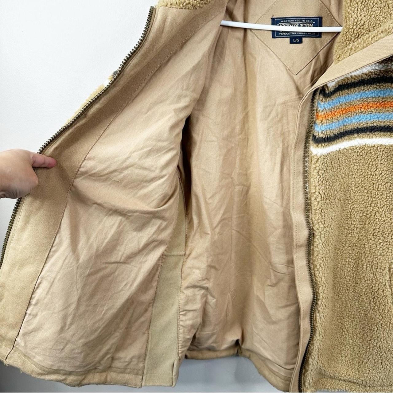 Pendleton Women's Coat - Tan - L – Pendleton Broo… - image 8