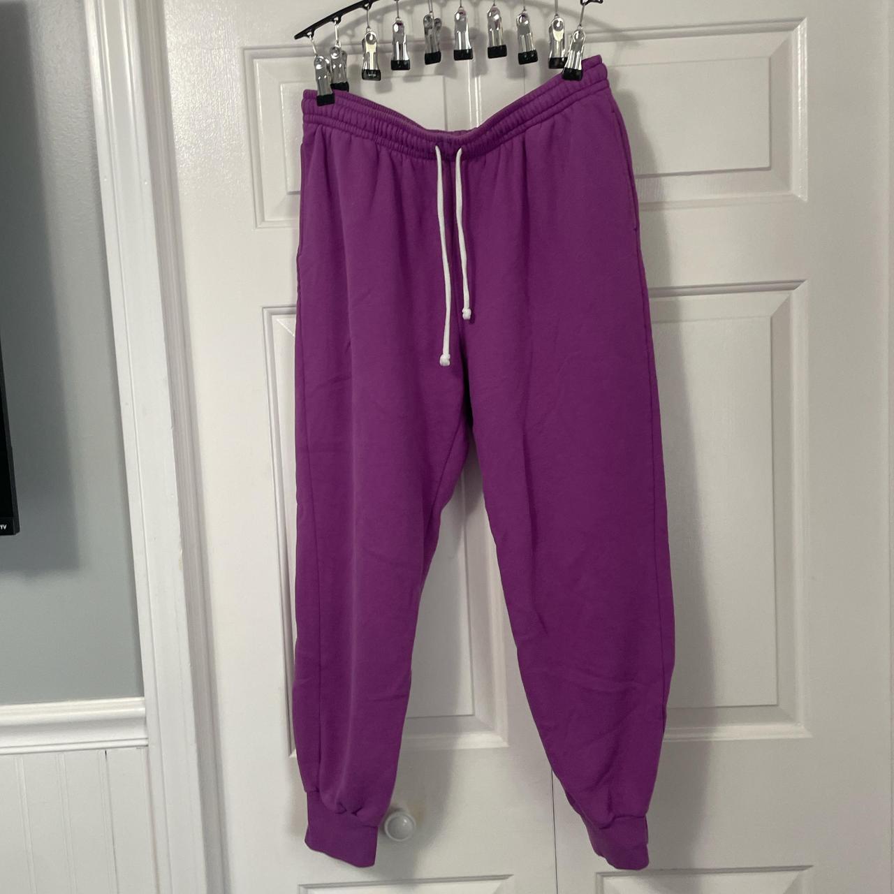 Purple Wild Fable Joggers Size Large But Can Also Depop