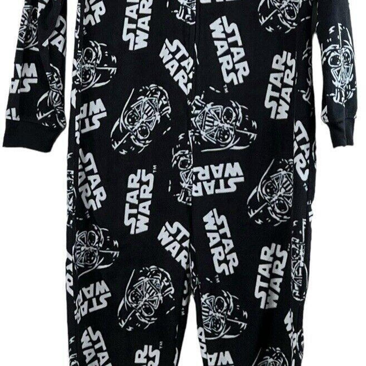 Star Wars Darth Vader Adult Fleece One Piece Depop