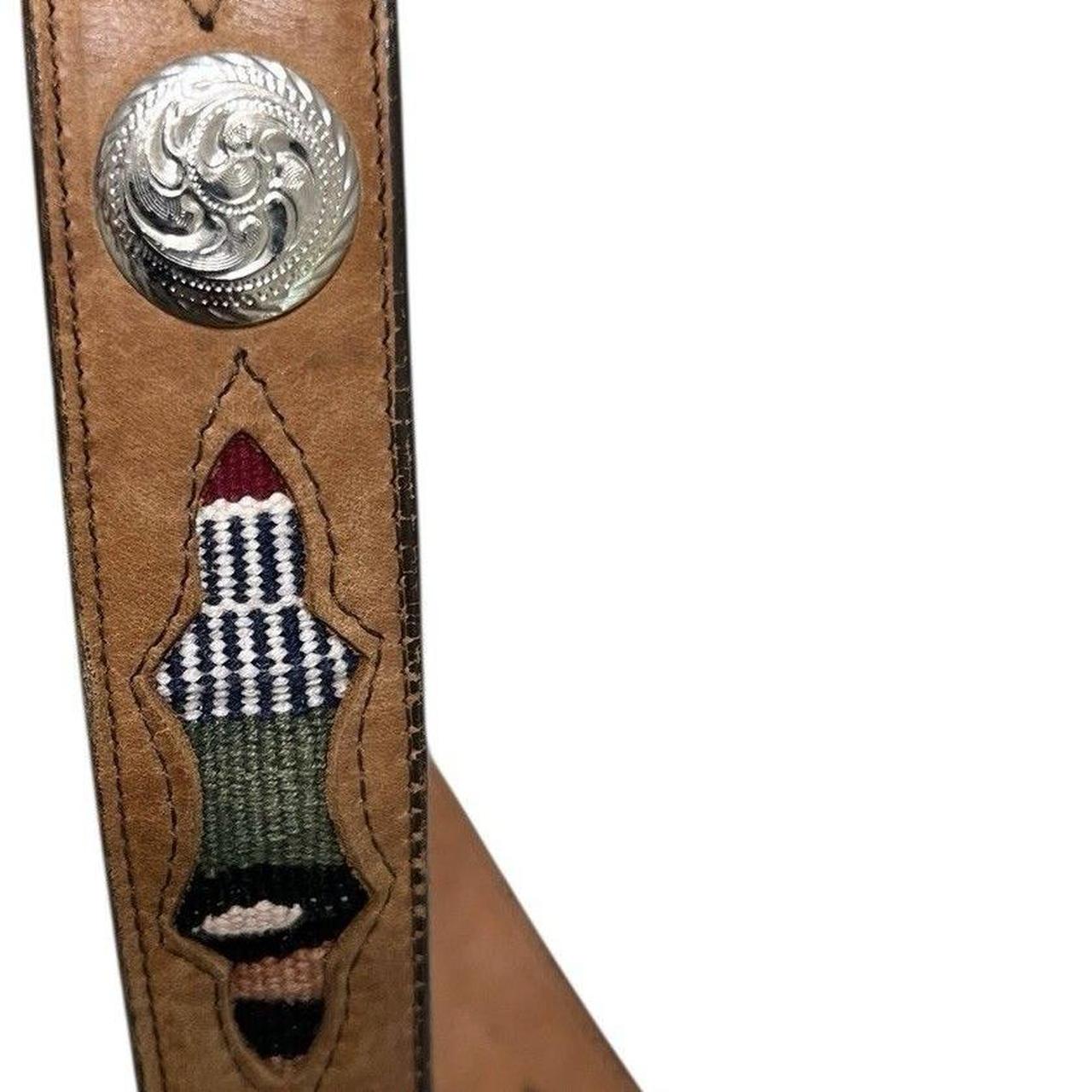 Source Unknown Women's Belt - Brown – Circle Y of… - image 2