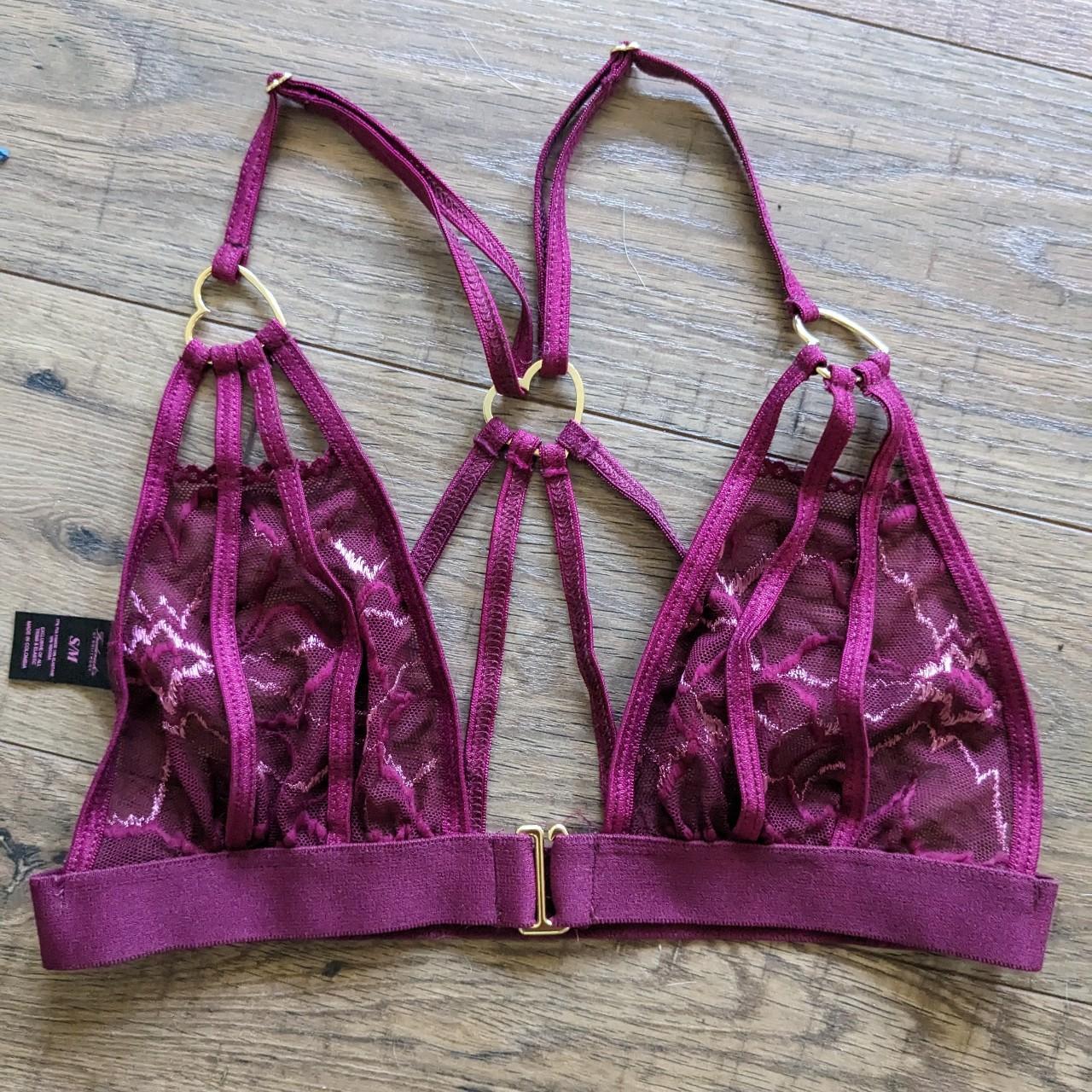 Fredericks of Hollywood heart bralette Never... - Depop