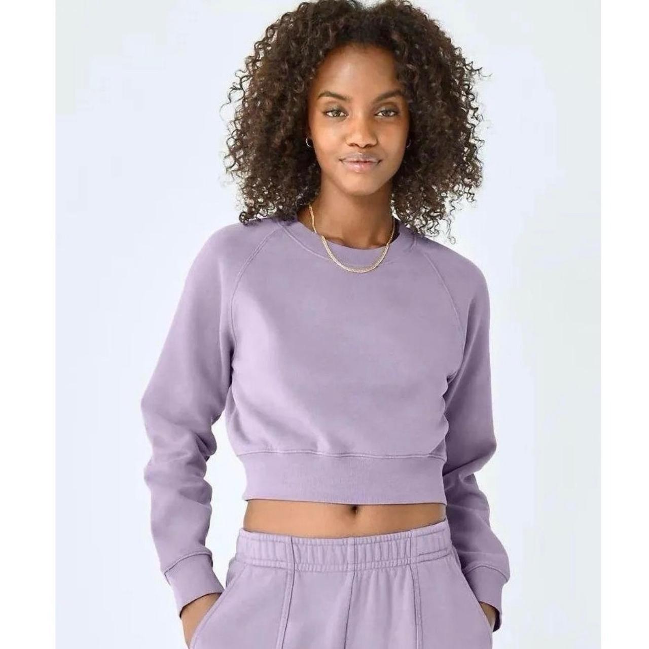 Aritzia cropped sweatshirt best sale