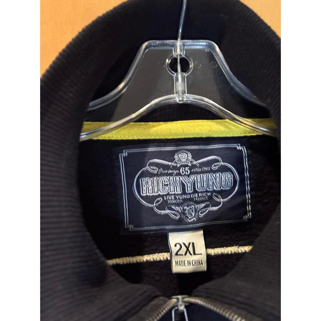 Source Unknown Men's Sweatshirt - Black/Red - XXL… - image 6