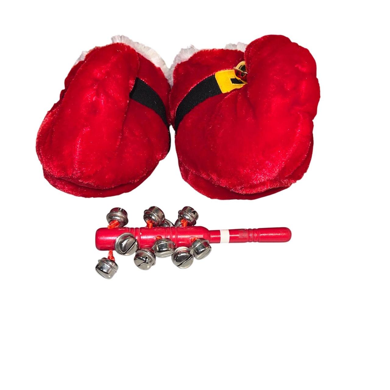 Source Unknown Women's Slippers - Red/White - US … - image 2