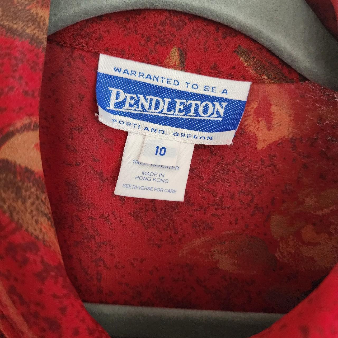 Pendleton Men's Blouse - Red/Multi – Pendleton Fl… - image 2