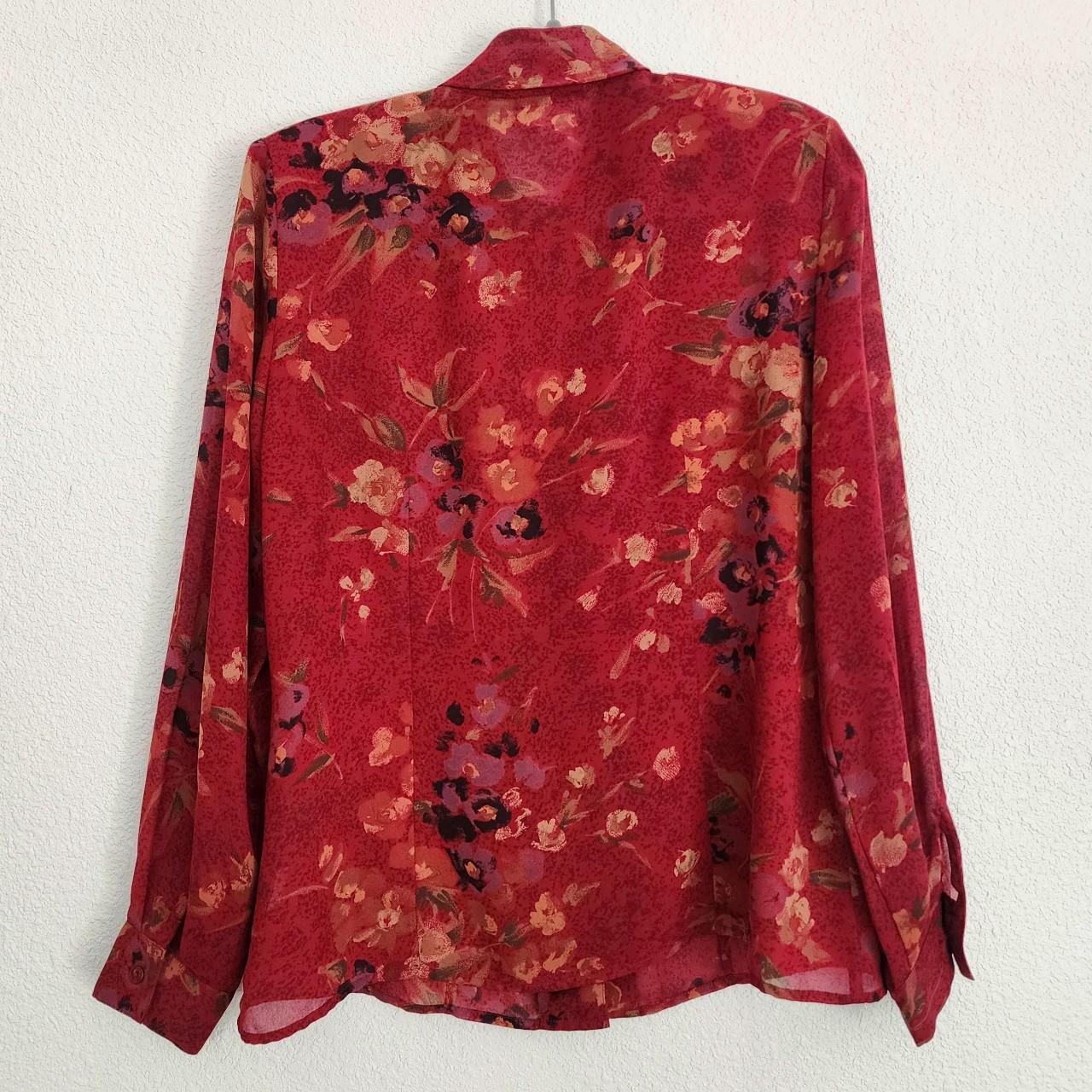 Pendleton Men's Blouse - Red/Multi – Pendleton Fl… - image 5