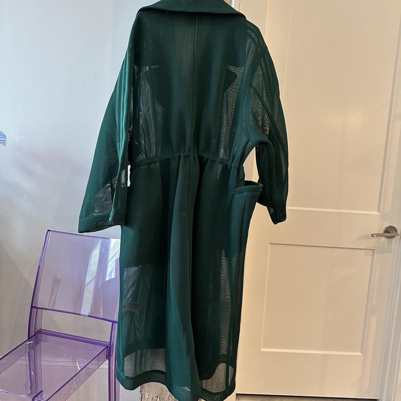 Ivy Park Mesh Jacket Ivy Park Adidas X Mesh Trench Coat In Black